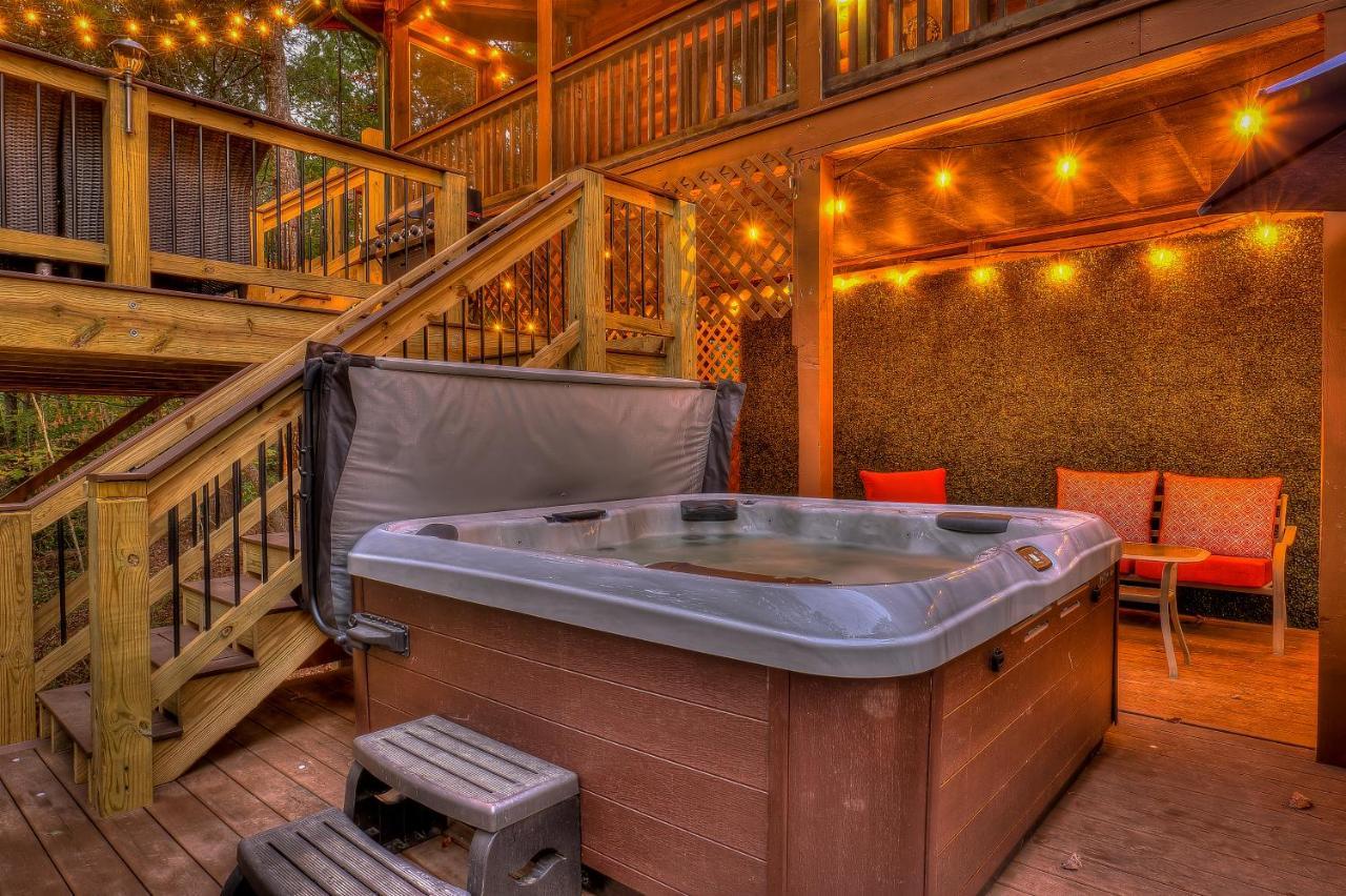 Golden Eagle Ga Cabin - Hot Tub, Firepit & Fast Wifi Blue Ridge Exterior photo