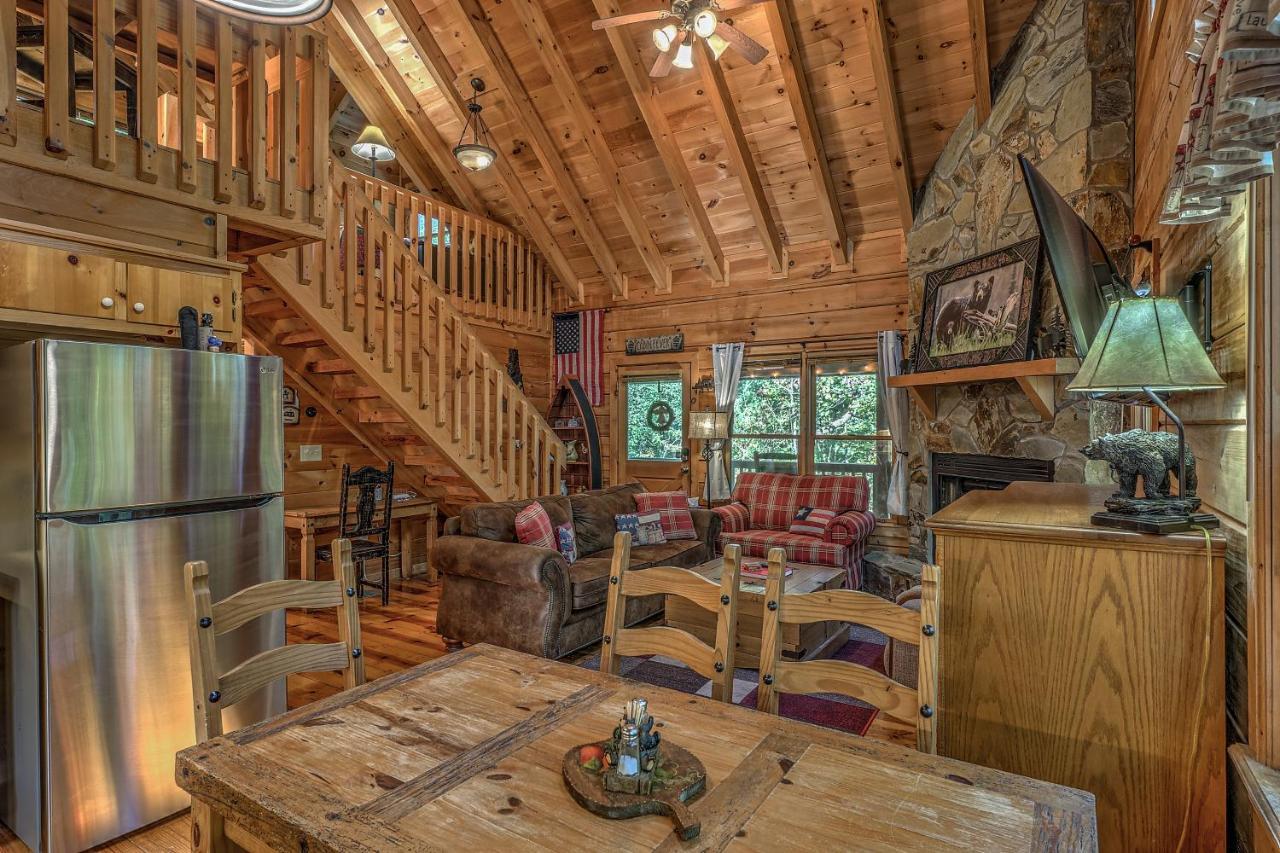 Golden Eagle Ga Cabin - Hot Tub, Firepit & Fast Wifi Blue Ridge Exterior photo