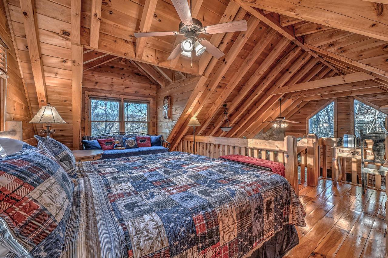 Golden Eagle Ga Cabin - Hot Tub, Firepit & Fast Wifi Blue Ridge Exterior photo