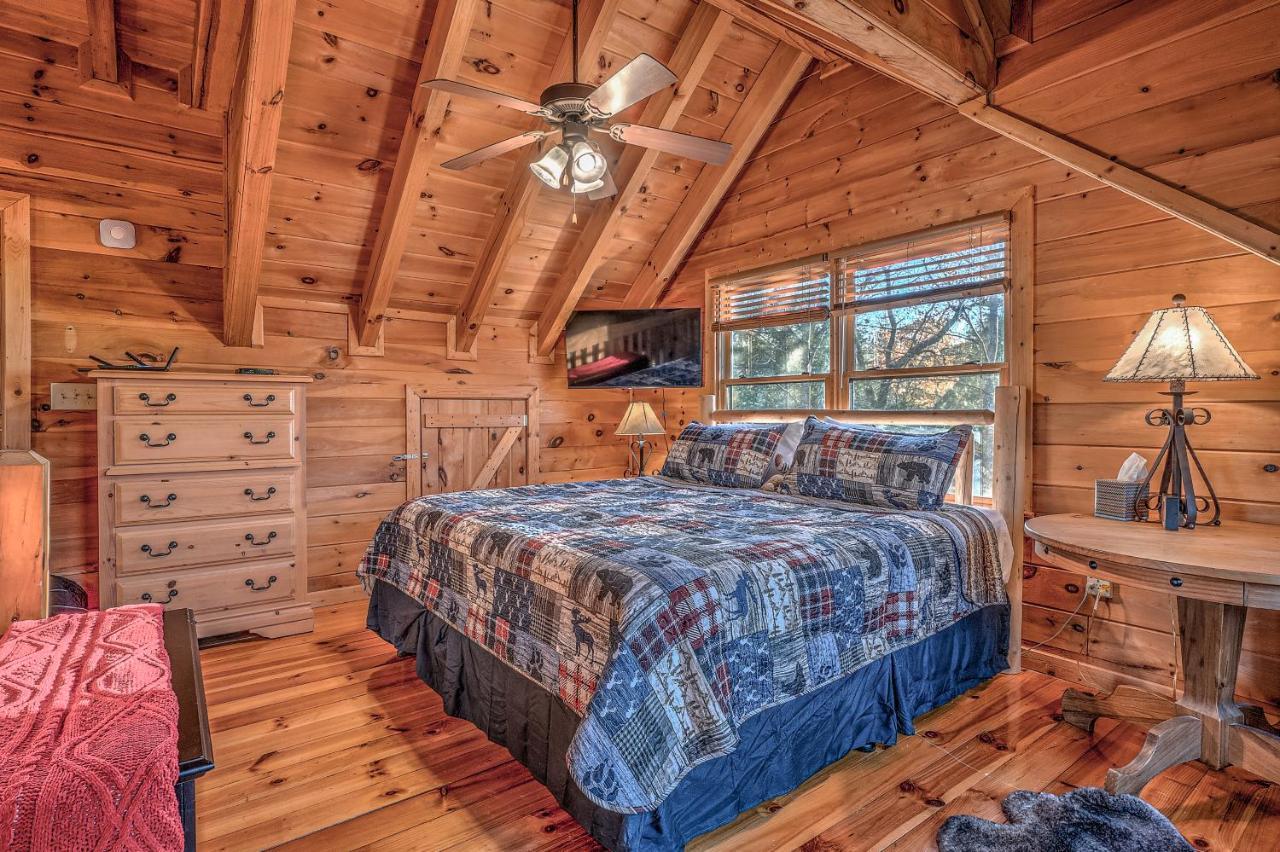 Golden Eagle Ga Cabin - Hot Tub, Firepit & Fast Wifi Blue Ridge Exterior photo