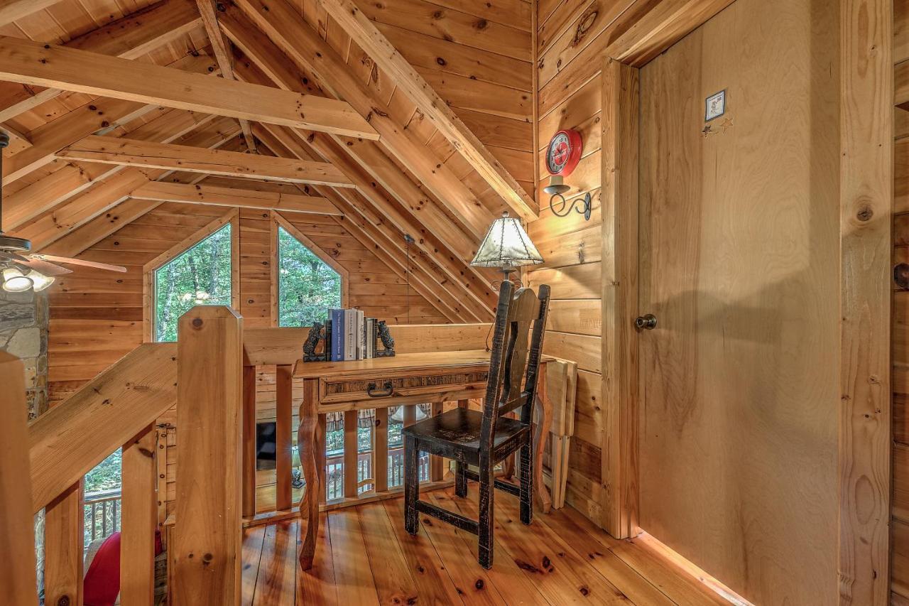 Golden Eagle Ga Cabin - Hot Tub, Firepit & Fast Wifi Blue Ridge Exterior photo